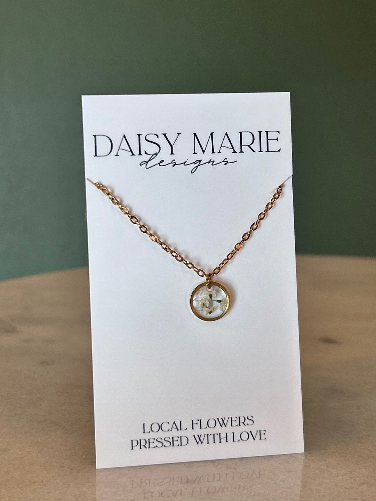 Necklace Queen Anne’s Lace- 18k Gold