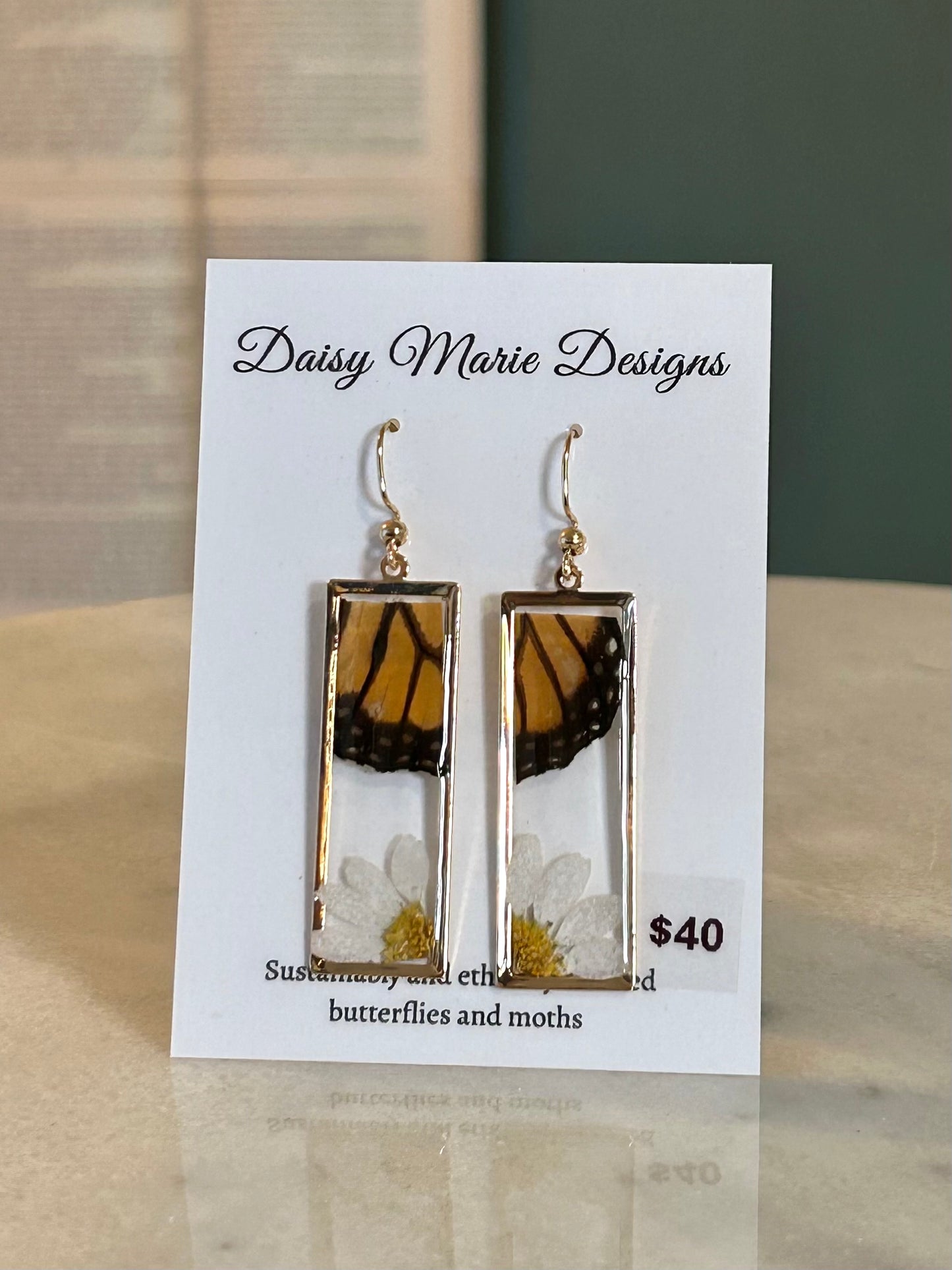 Butterfly Wing Earrings