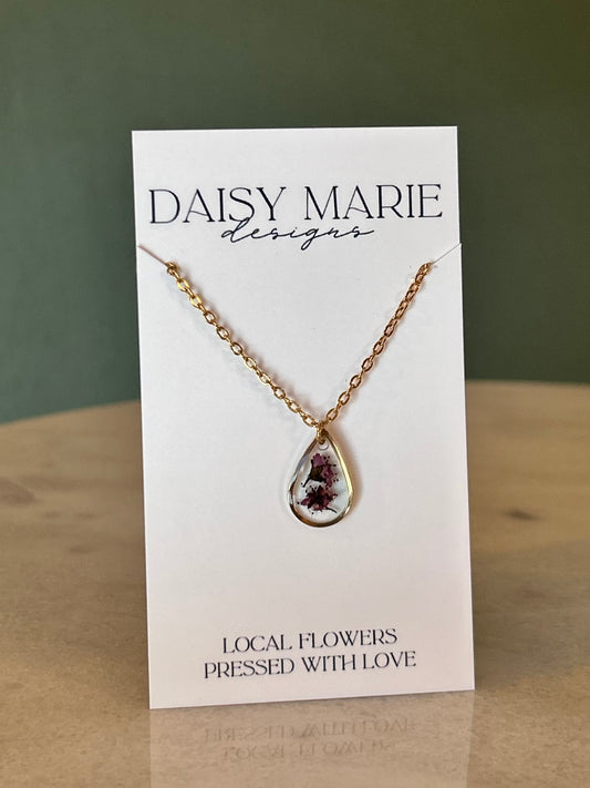 Necklace Wild Flower- 18k Gold