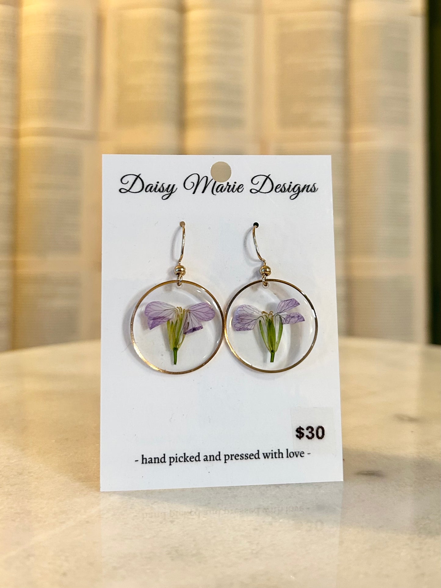 Radish Flower Earrings