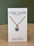 Necklace Forget Me Not- 18k Gold