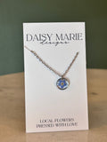 Necklace Forget Me Not- Stainless Steel
