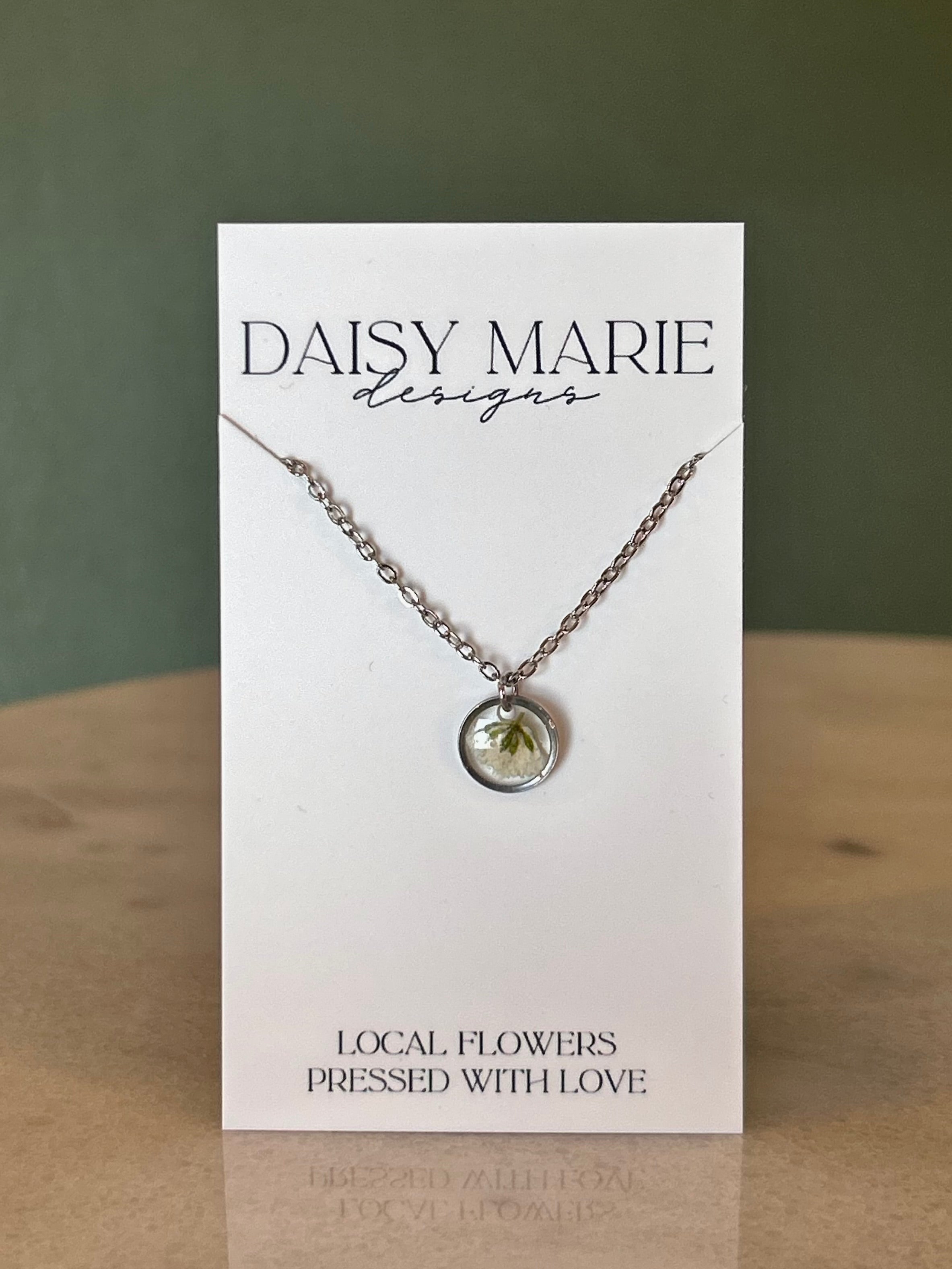 Necklace Baby’s Breath- Stainless Steel